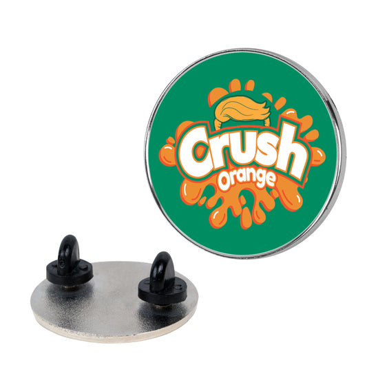 Orange Crush Harris Walz 2024 Pin