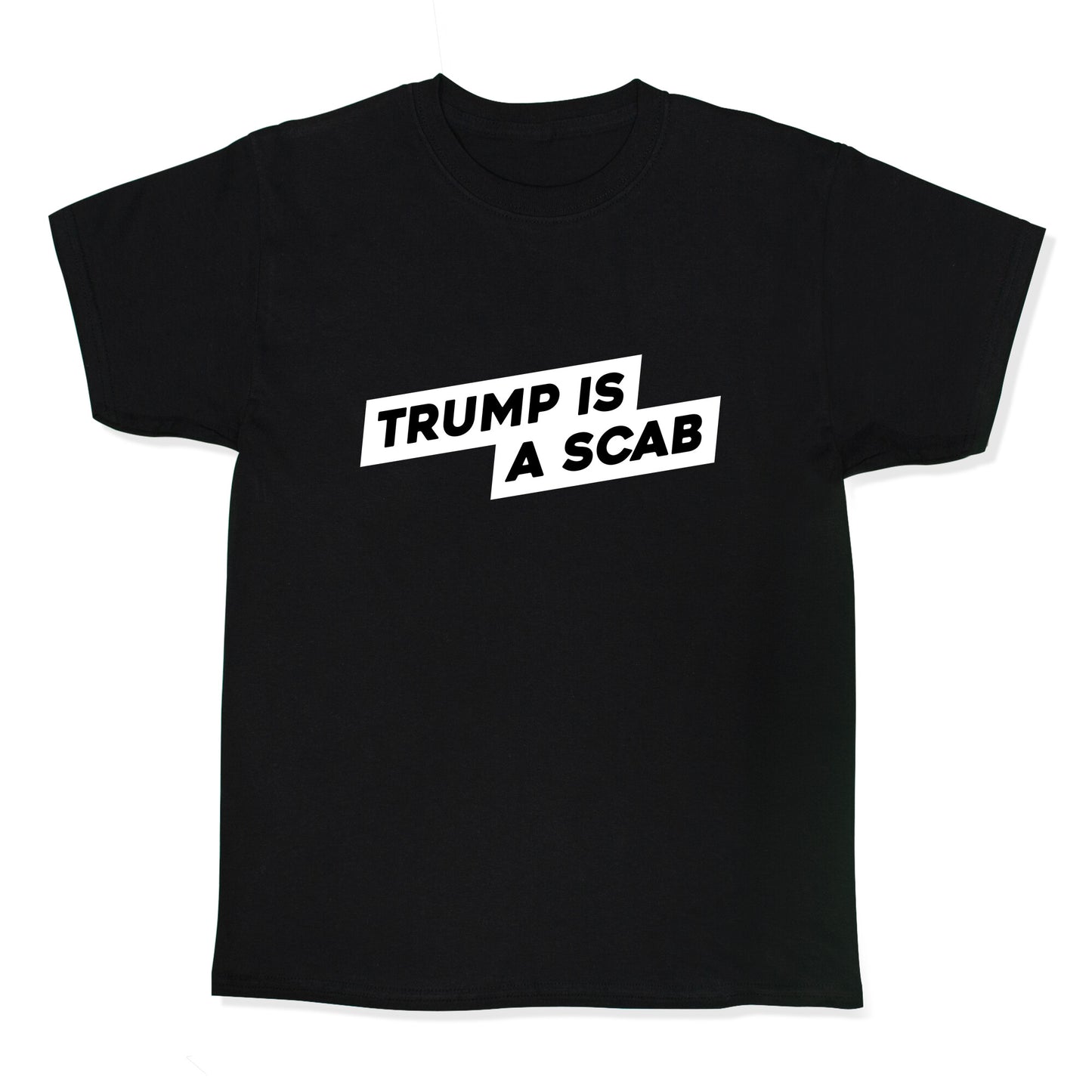 Trump is a Scab Kids Tee