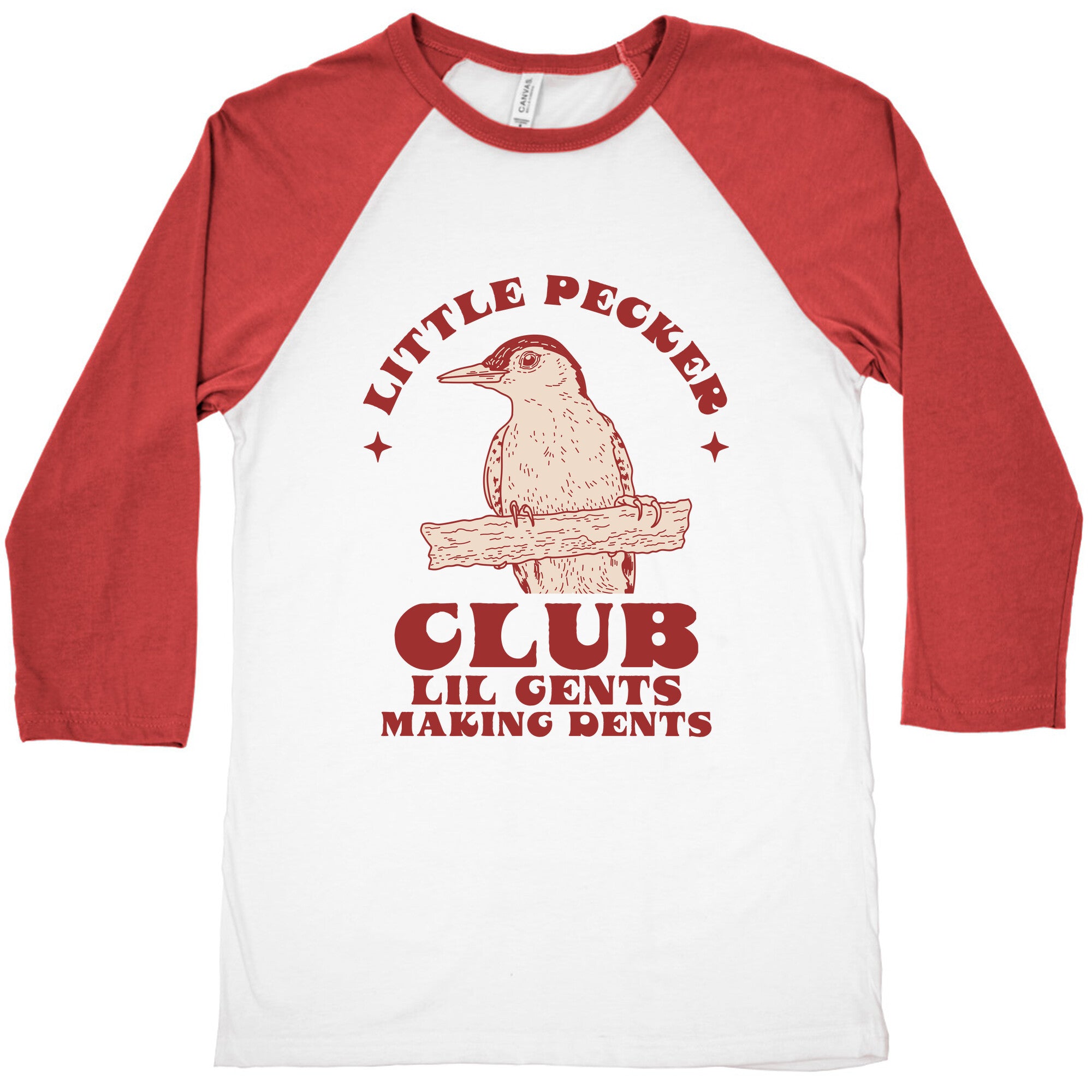 Little Pecker Club Baseball Tee