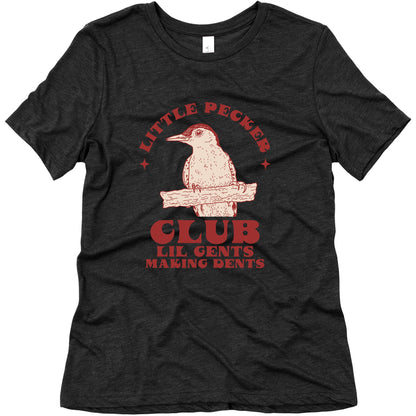 Little Pecker Club Womens Triblend Tee