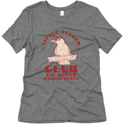 Little Pecker Club Womens Triblend Tee