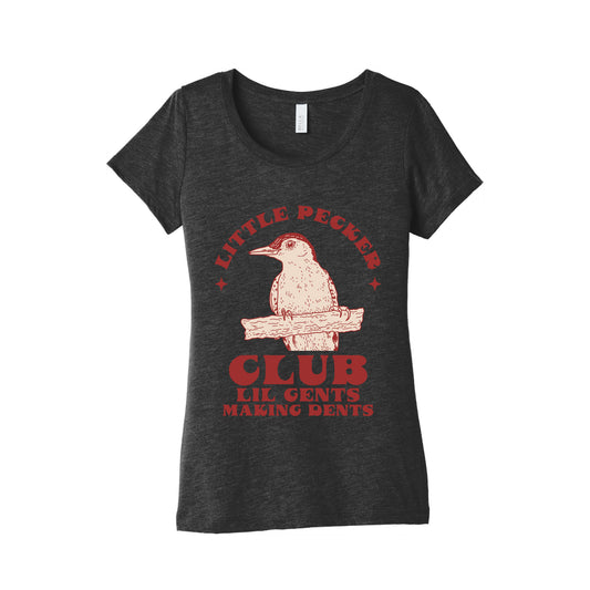 Little Pecker Club Womens Triblend Tee