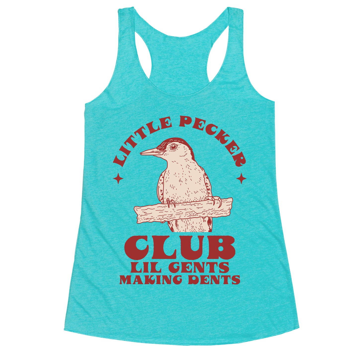 Little Pecker Club Racerback Tank