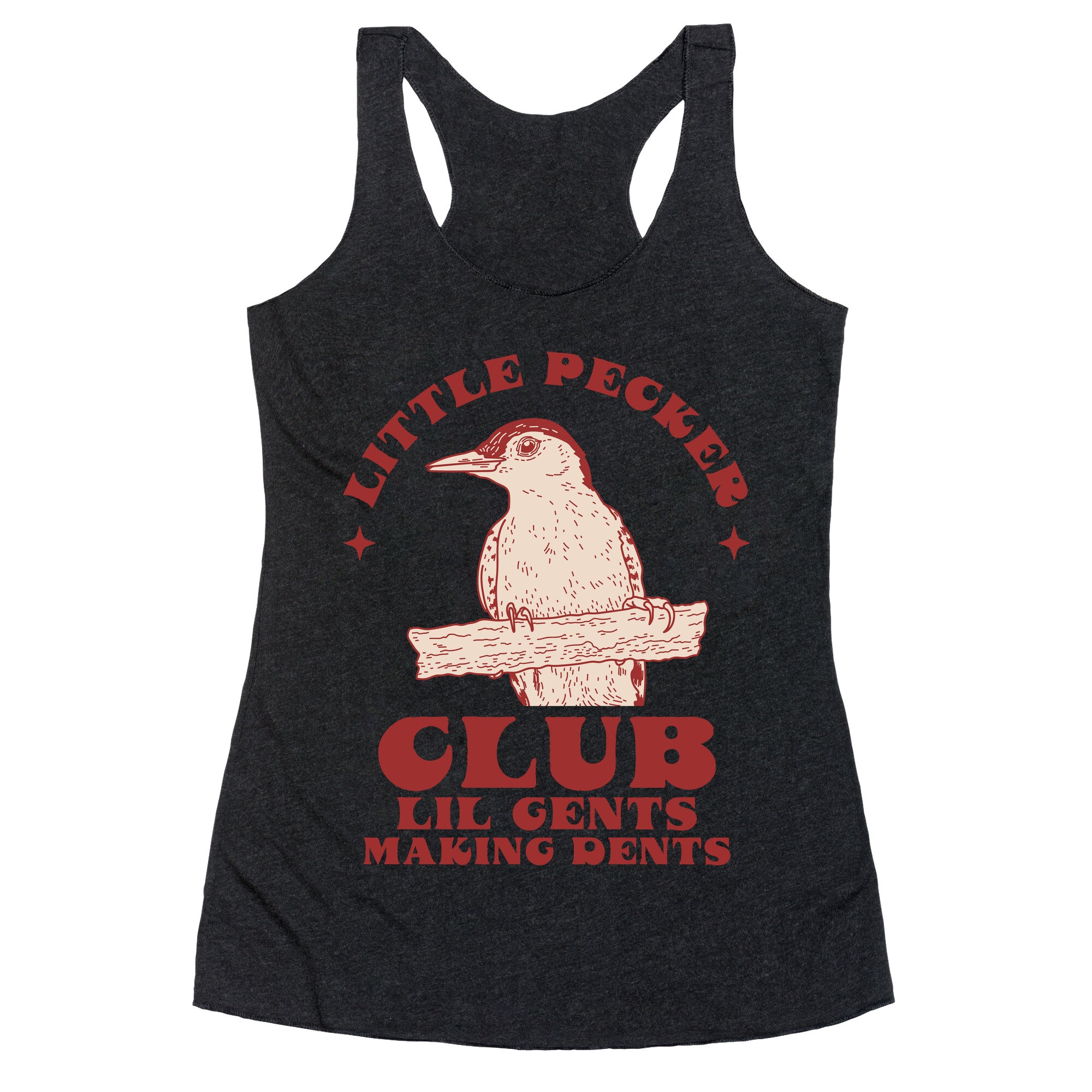 Little Pecker Club Racerback Tank