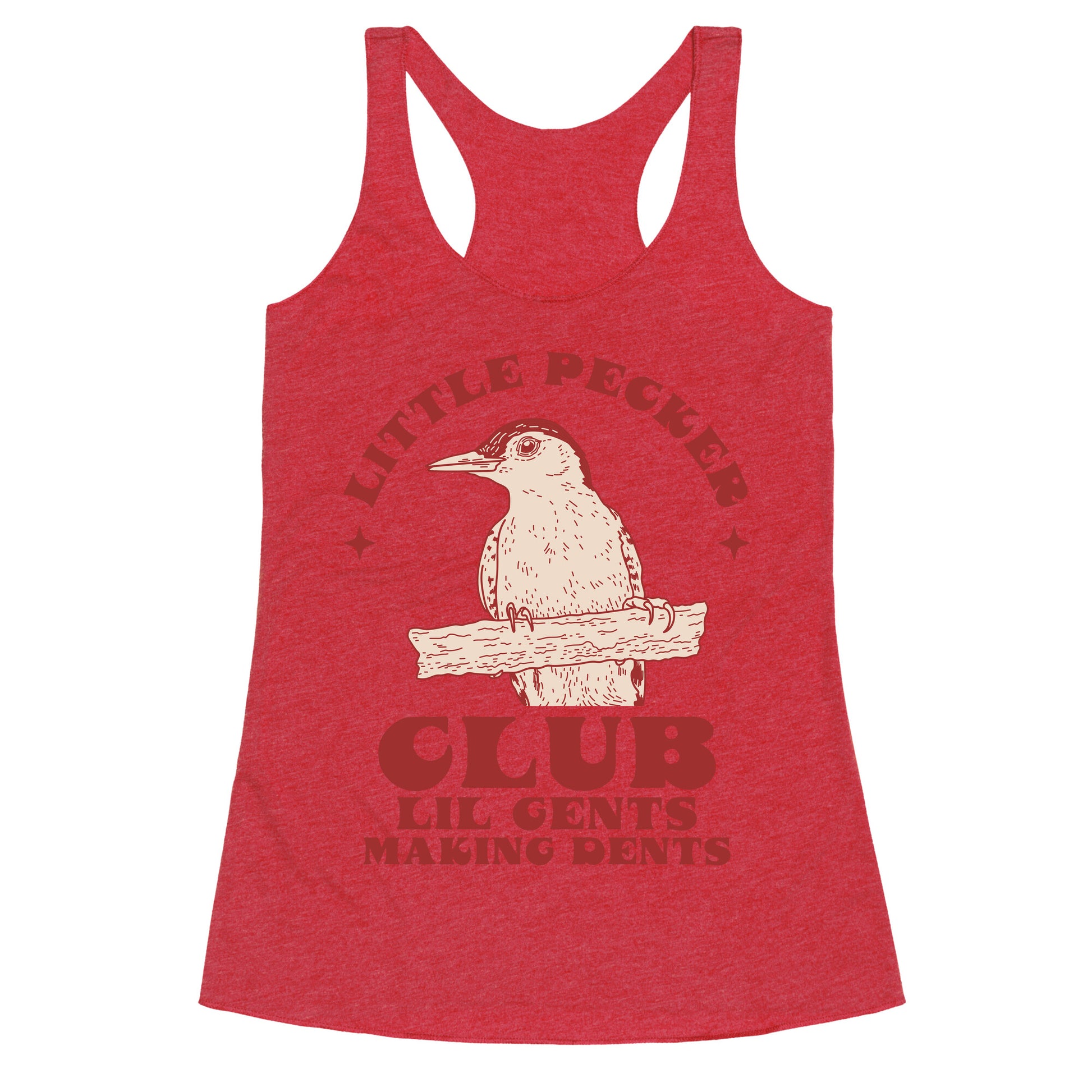 Little Pecker Club Racerback Tank
