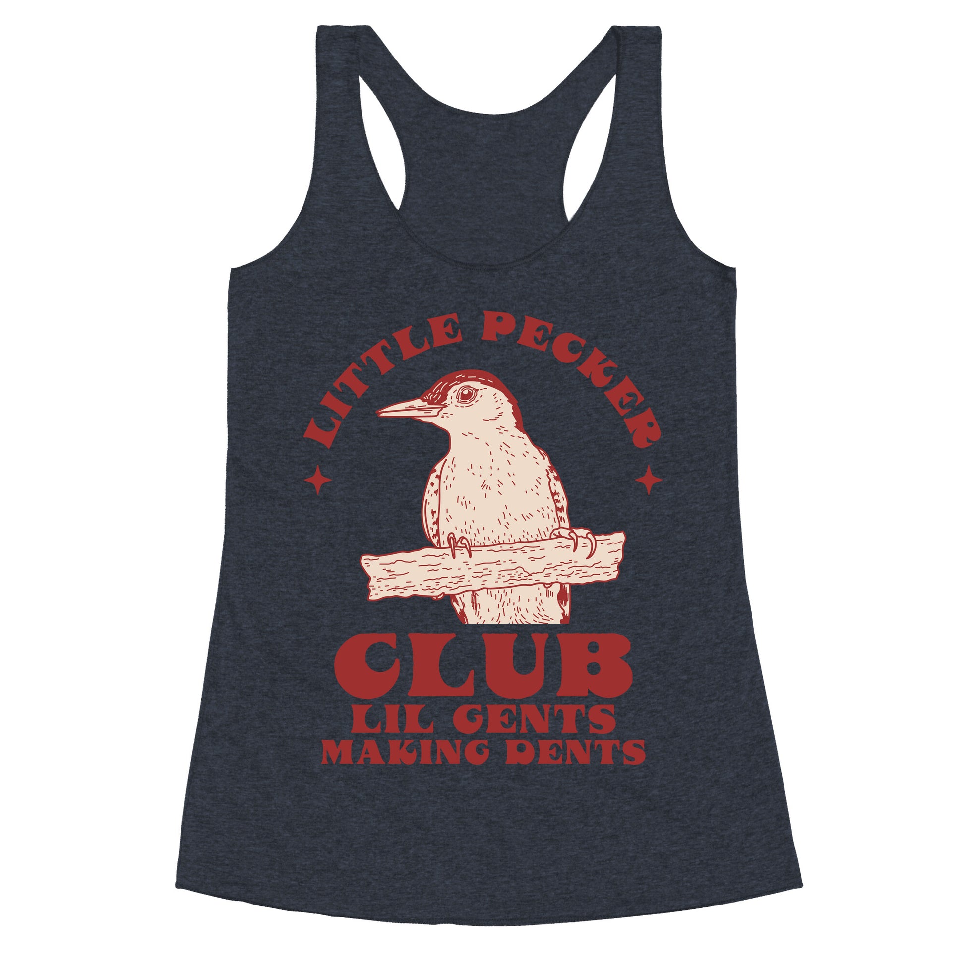 Little Pecker Club Racerback Tank