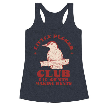 Little Pecker Club Racerback Tank