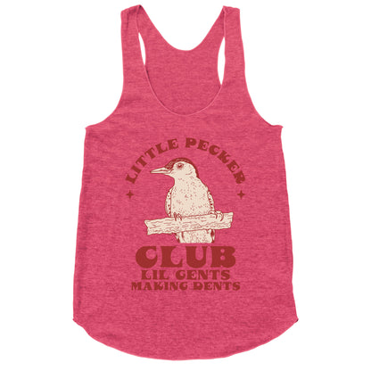 Little Pecker Club Racerback Tank