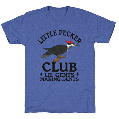Little Pecker Club Unisex Triblend Tee