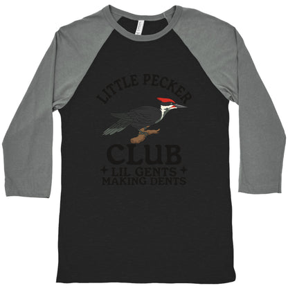 Little Pecker Club Baseball Tee