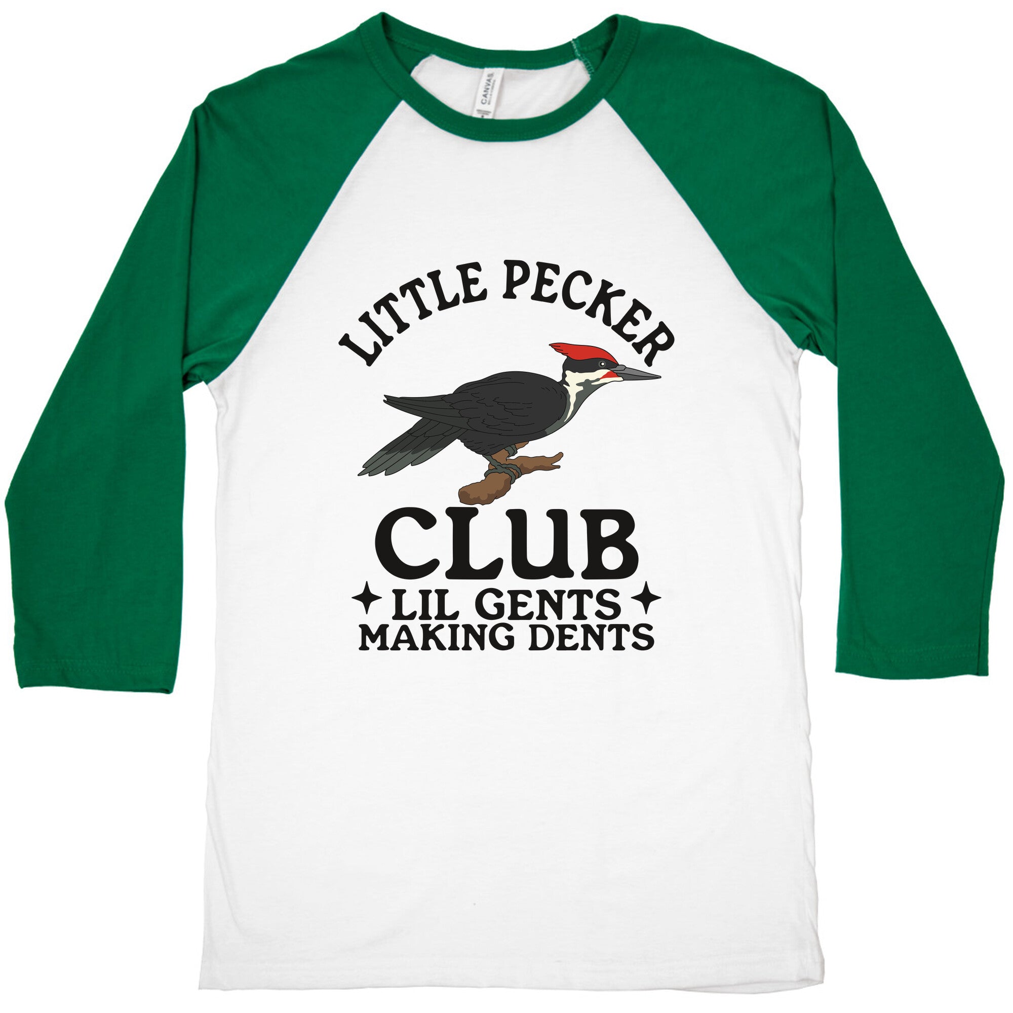 Little Pecker Club Baseball Tee