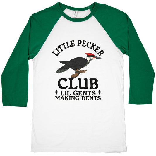 Little Pecker Club Baseball Tee