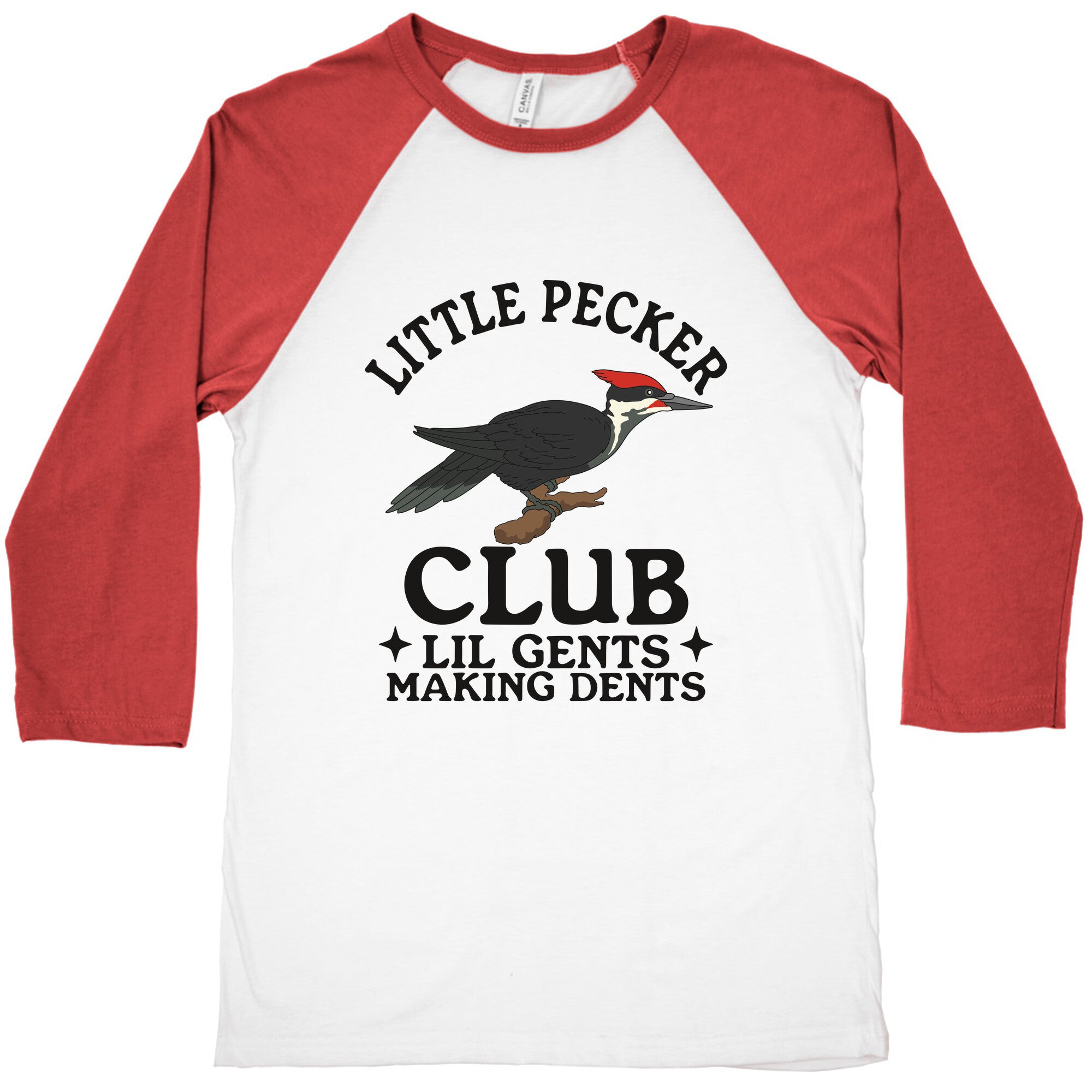 Little Pecker Club Baseball Tee