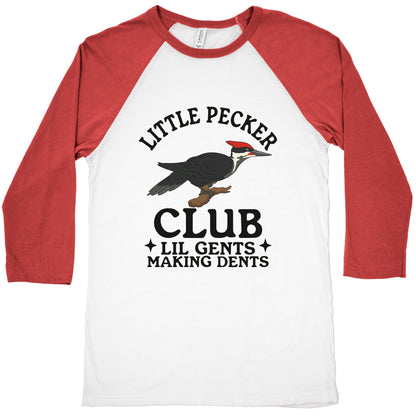 Little Pecker Club Baseball Tee