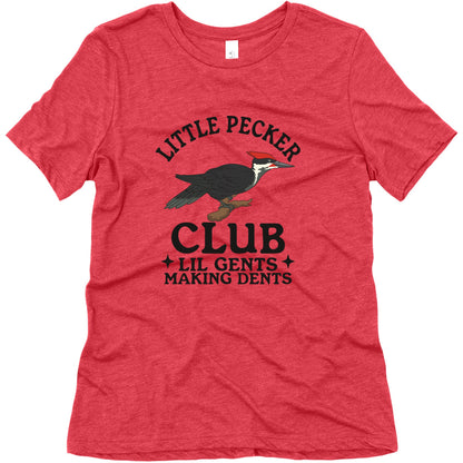 Little Pecker Club Womens Triblend Tee