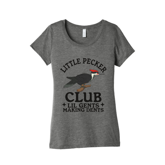 Little Pecker Club Womens Triblend Tee