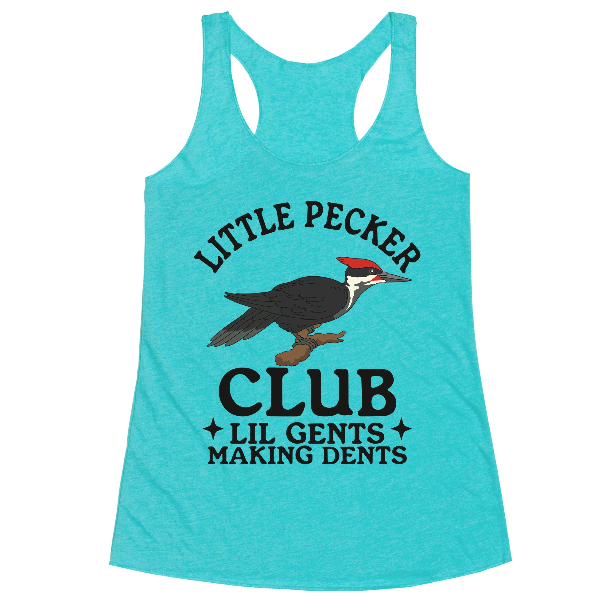 Little Pecker Club Racerback Tank