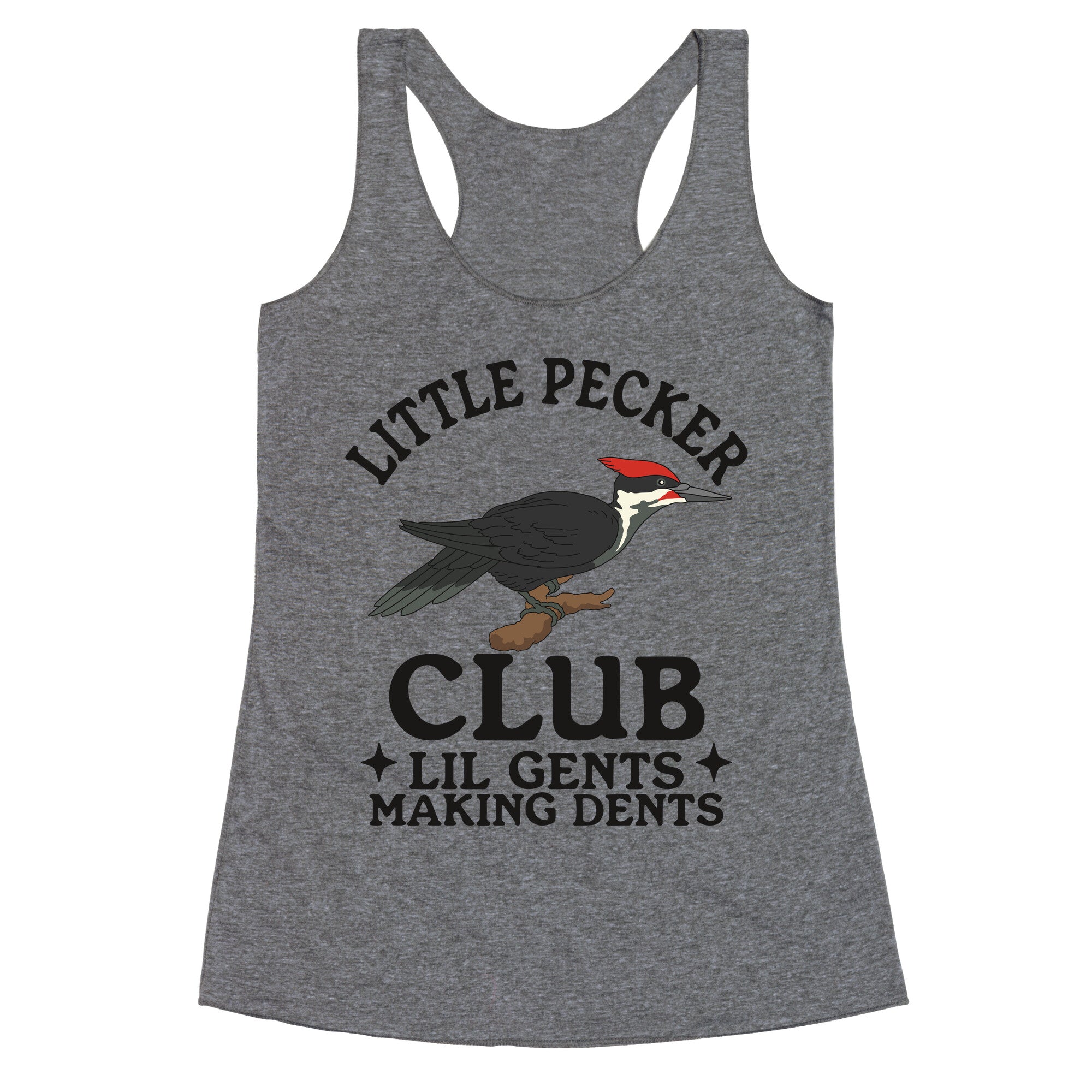 Little Pecker Club Racerback Tank
