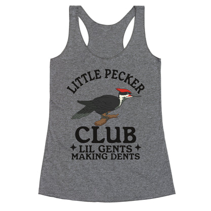 Little Pecker Club Racerback Tank