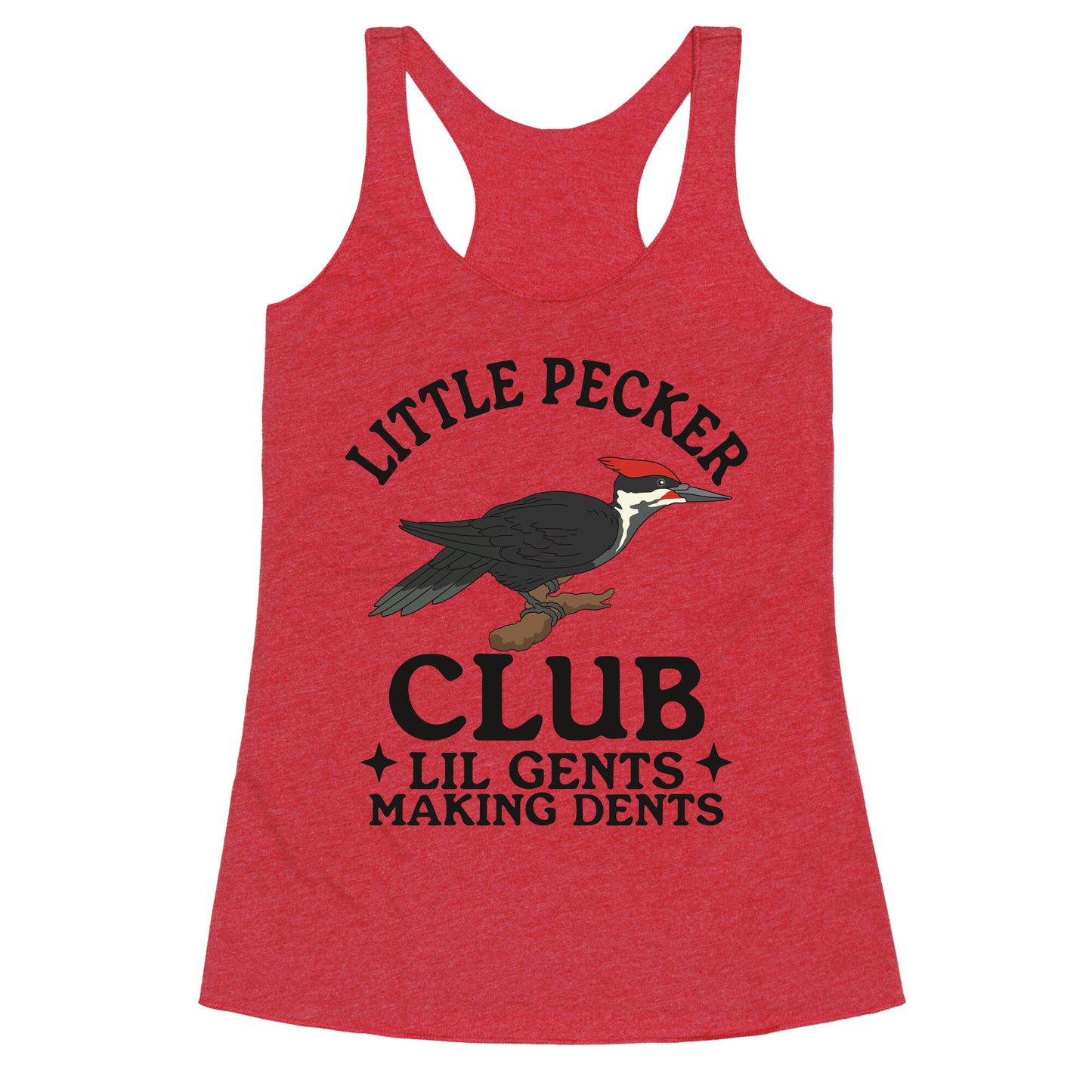 Little Pecker Club Racerback Tank
