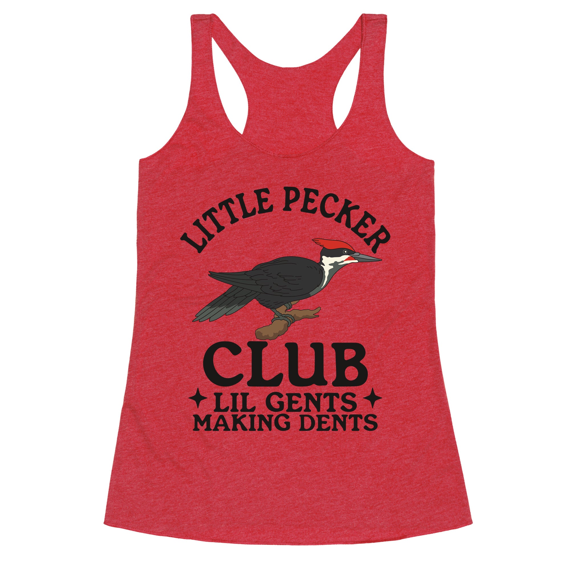 Little Pecker Club Racerback Tank
