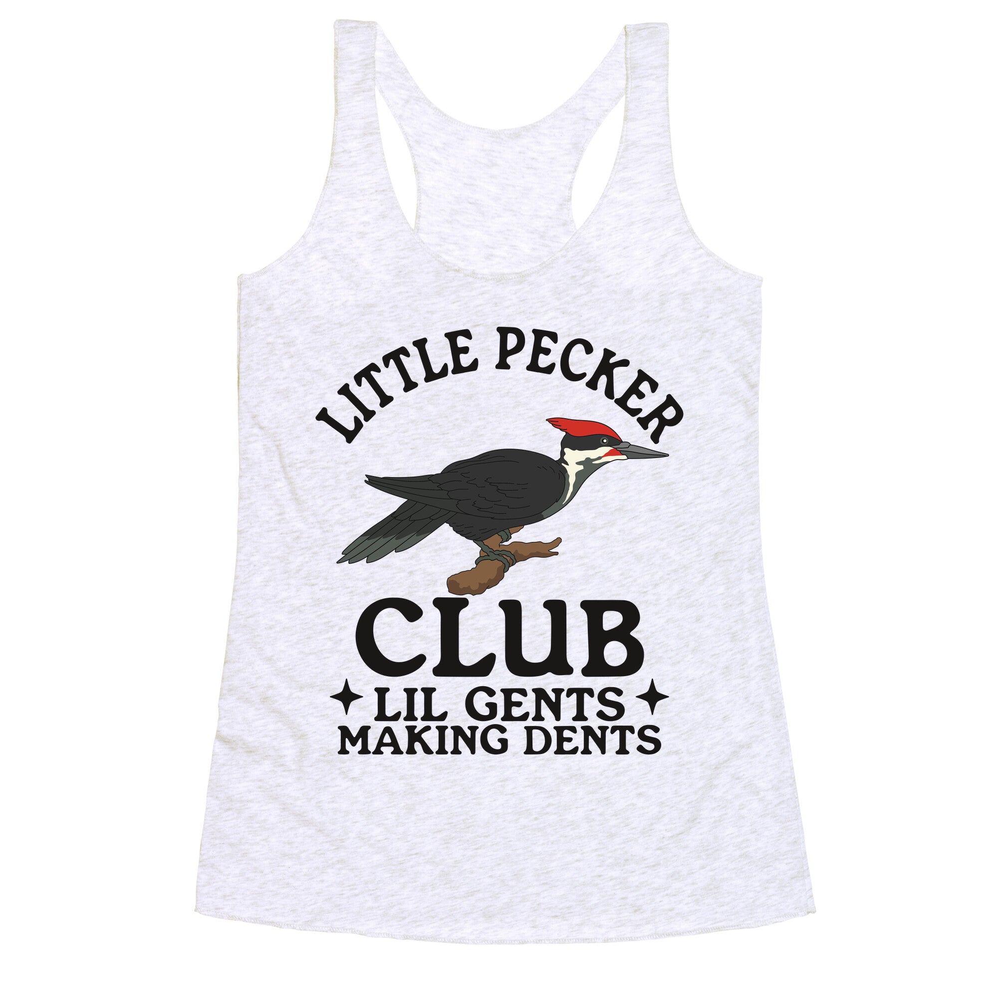 Little Pecker Club Racerback Tank