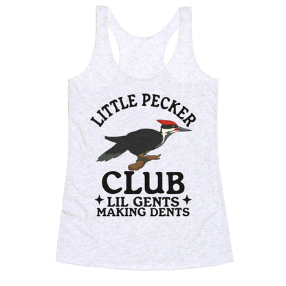 Little Pecker Club Racerback Tank
