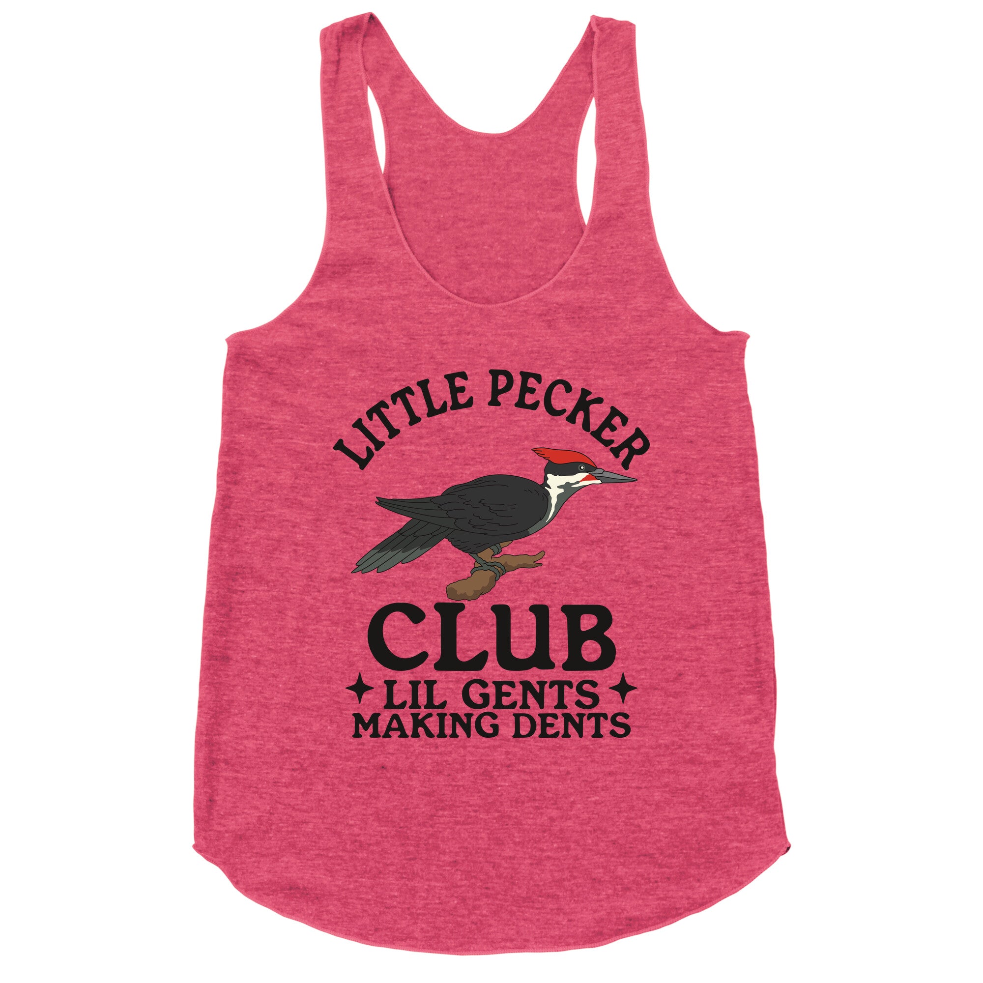 Little Pecker Club Racerback Tank