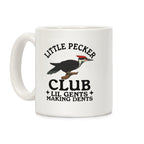 Little Pecker Club Coffee Mug