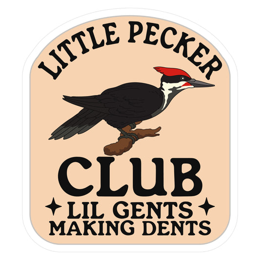 Little Pecker Club Sticker