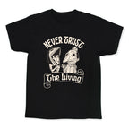 Beetlejuice Never Trust The Living Kids Tee