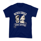 Beetlejuice Never Trust The Living Kids Tee