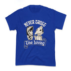 Beetlejuice Never Trust The Living Kids Tee