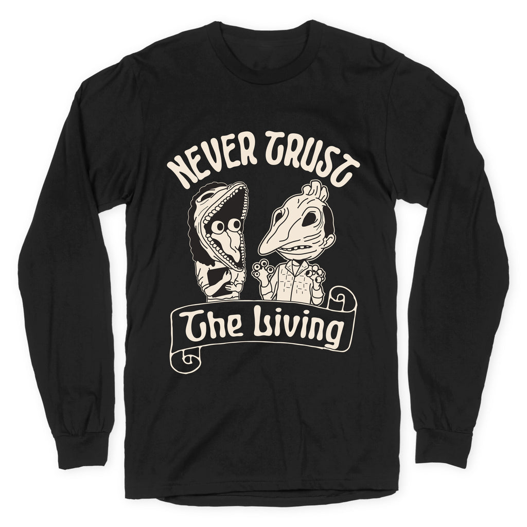 Beetlejuice Never Trust The Living Longsleeve Tee