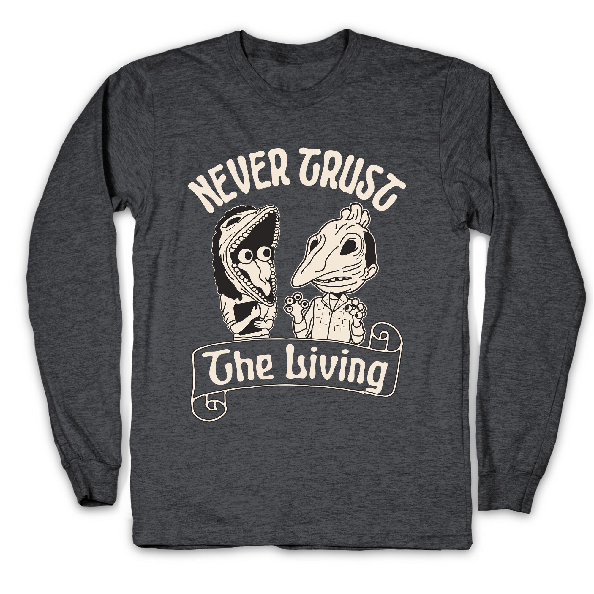 Beetlejuice Never Trust The Living Longsleeve Tee