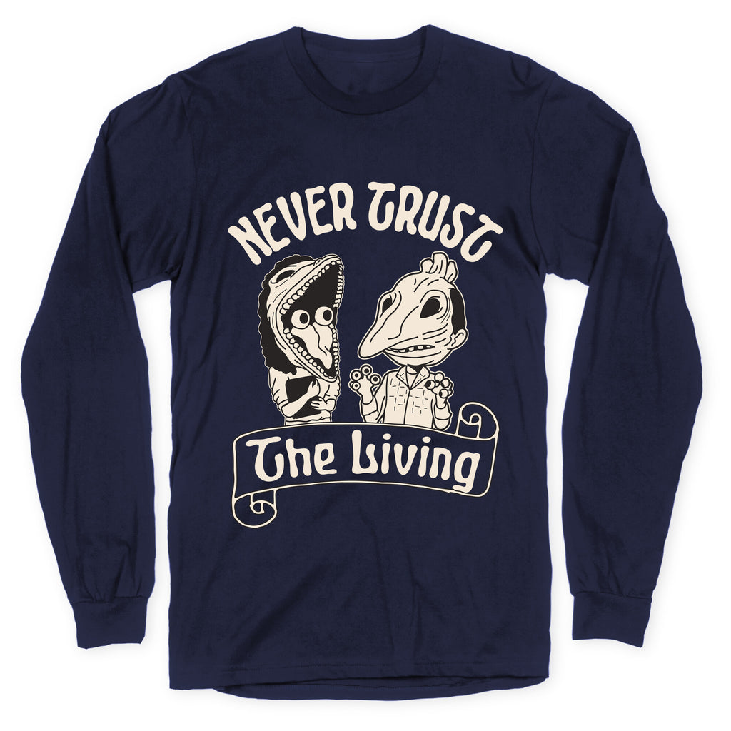 Beetlejuice Never Trust The Living Longsleeve Tee