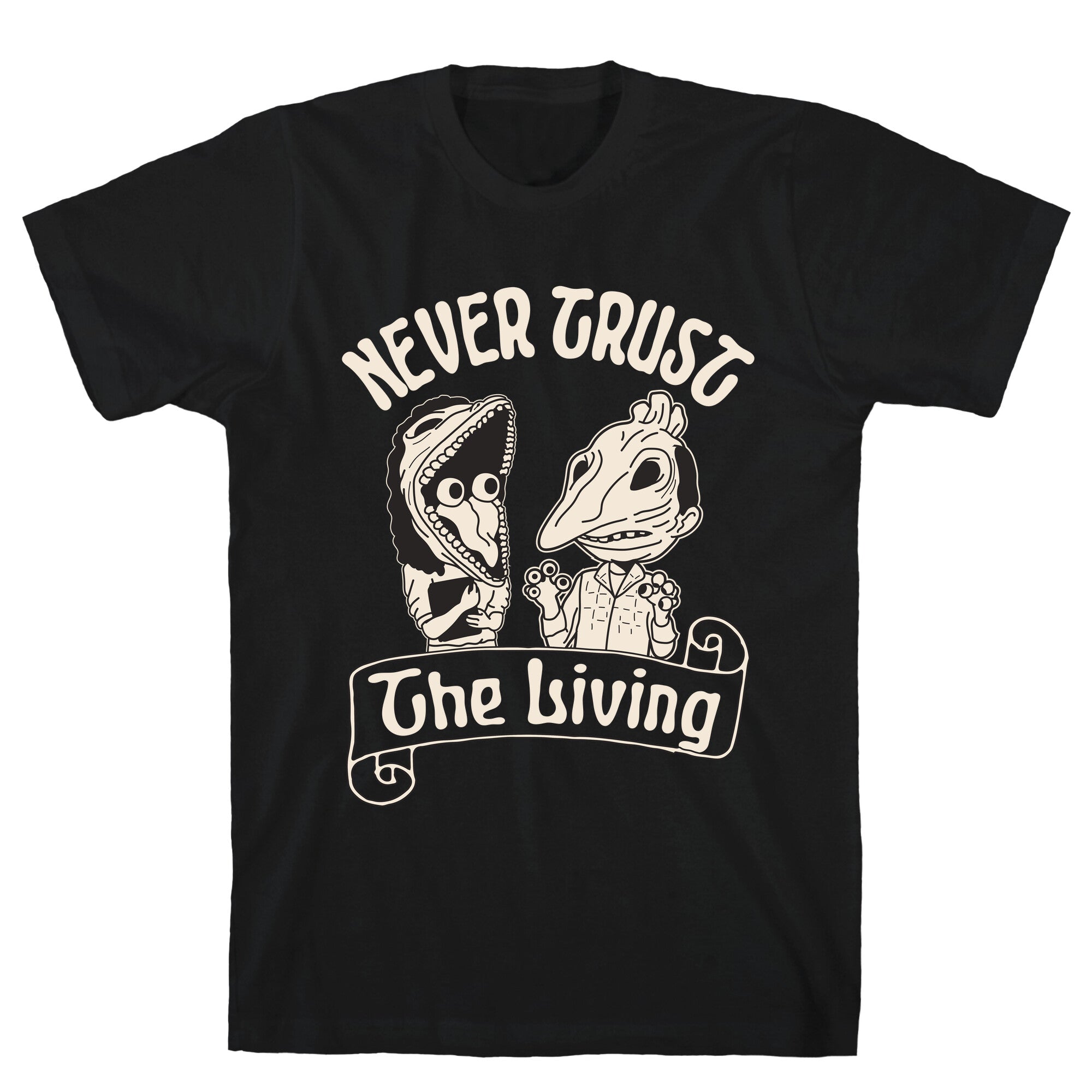 Beetlejuice Never Trust The Living T-Shirt