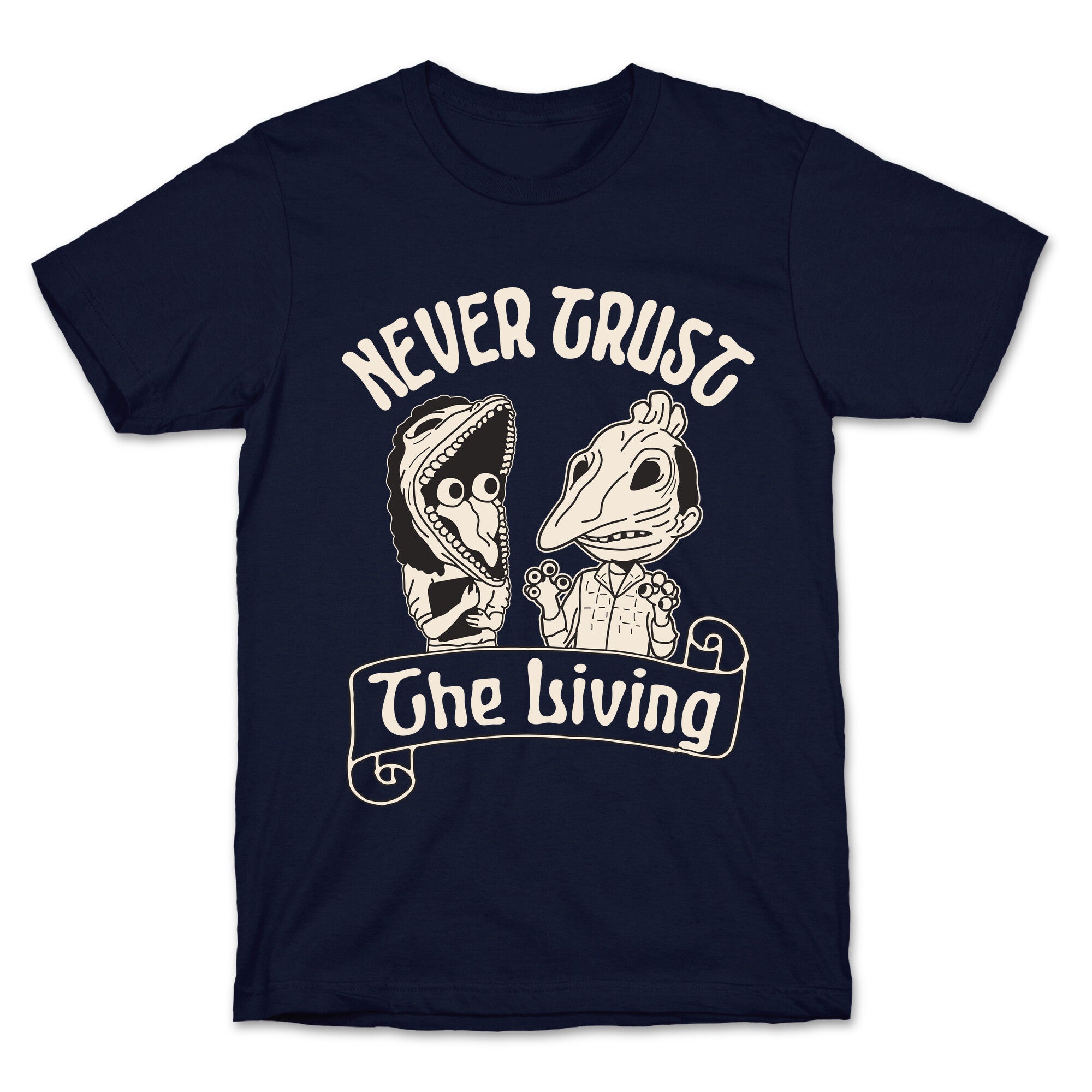 Beetlejuice Never Trust The Living T-Shirt