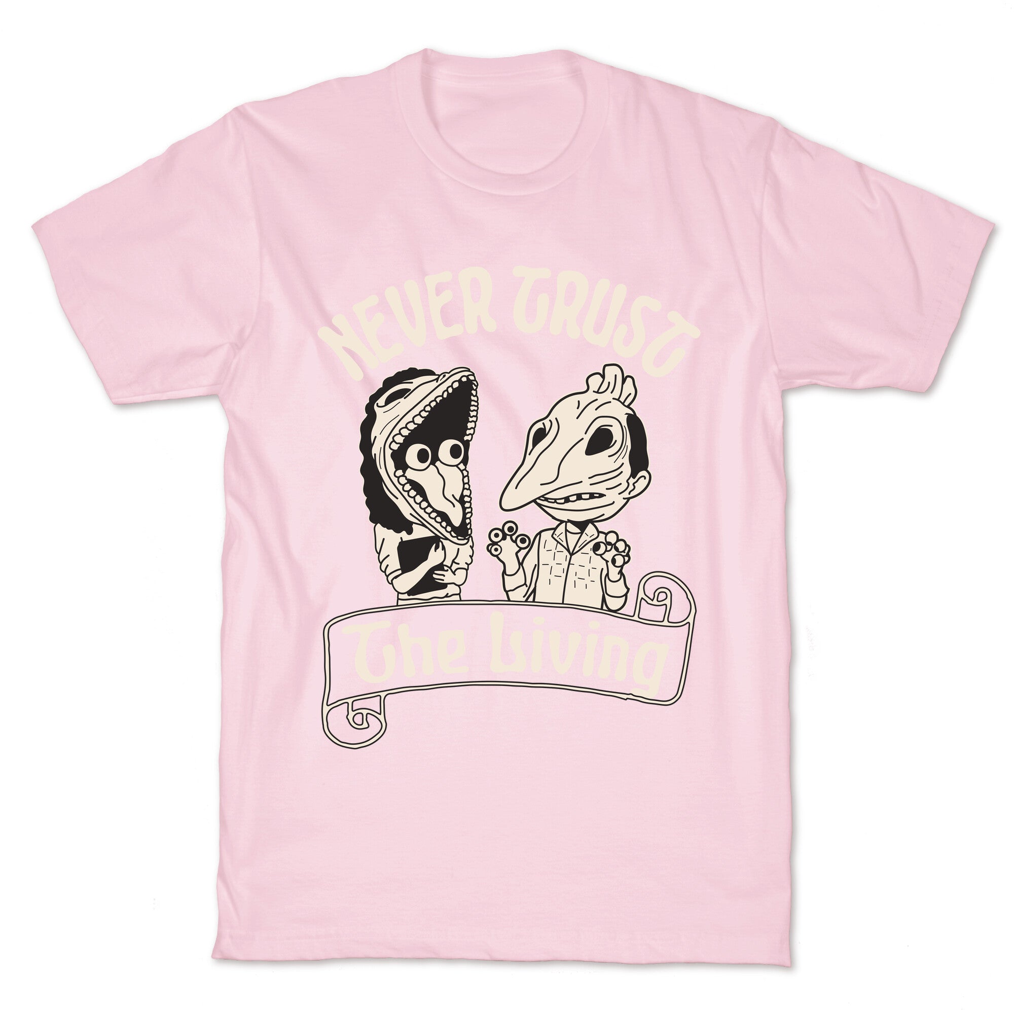 Beetlejuice Never Trust The Living T-Shirt