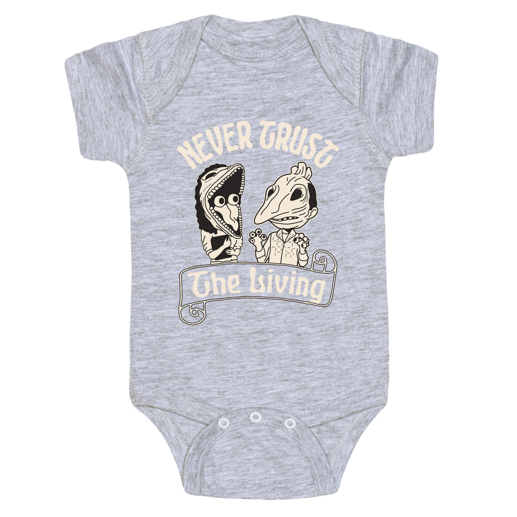 Beetlejuice Never Trust The Living Baby One-Piece