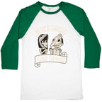 Beetlejuice Never Trust The Living Baseball Tee