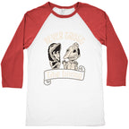 Beetlejuice Never Trust The Living Baseball Tee