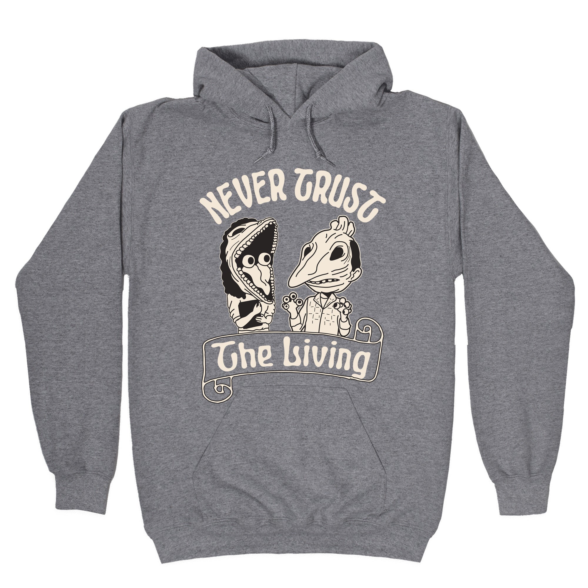 Beetlejuice Never Trust The Living Hoodie