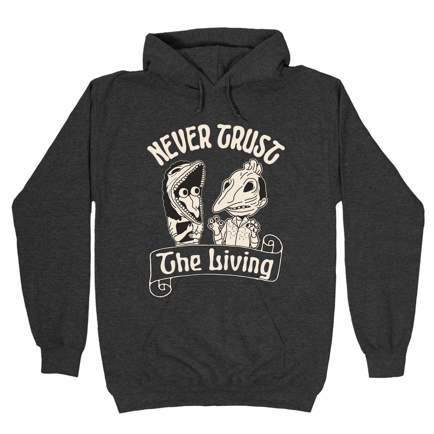 Beetlejuice Never Trust The Living Hoodie