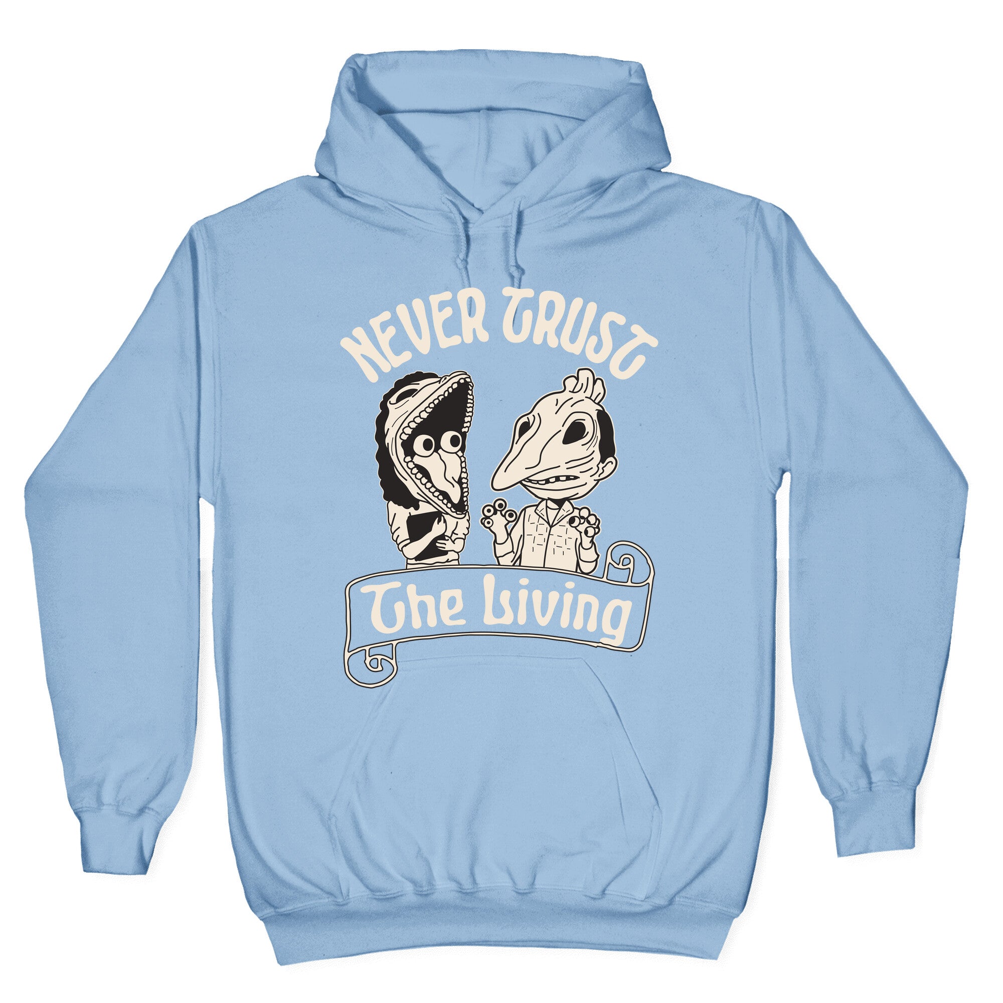 Beetlejuice Never Trust The Living Hoodie