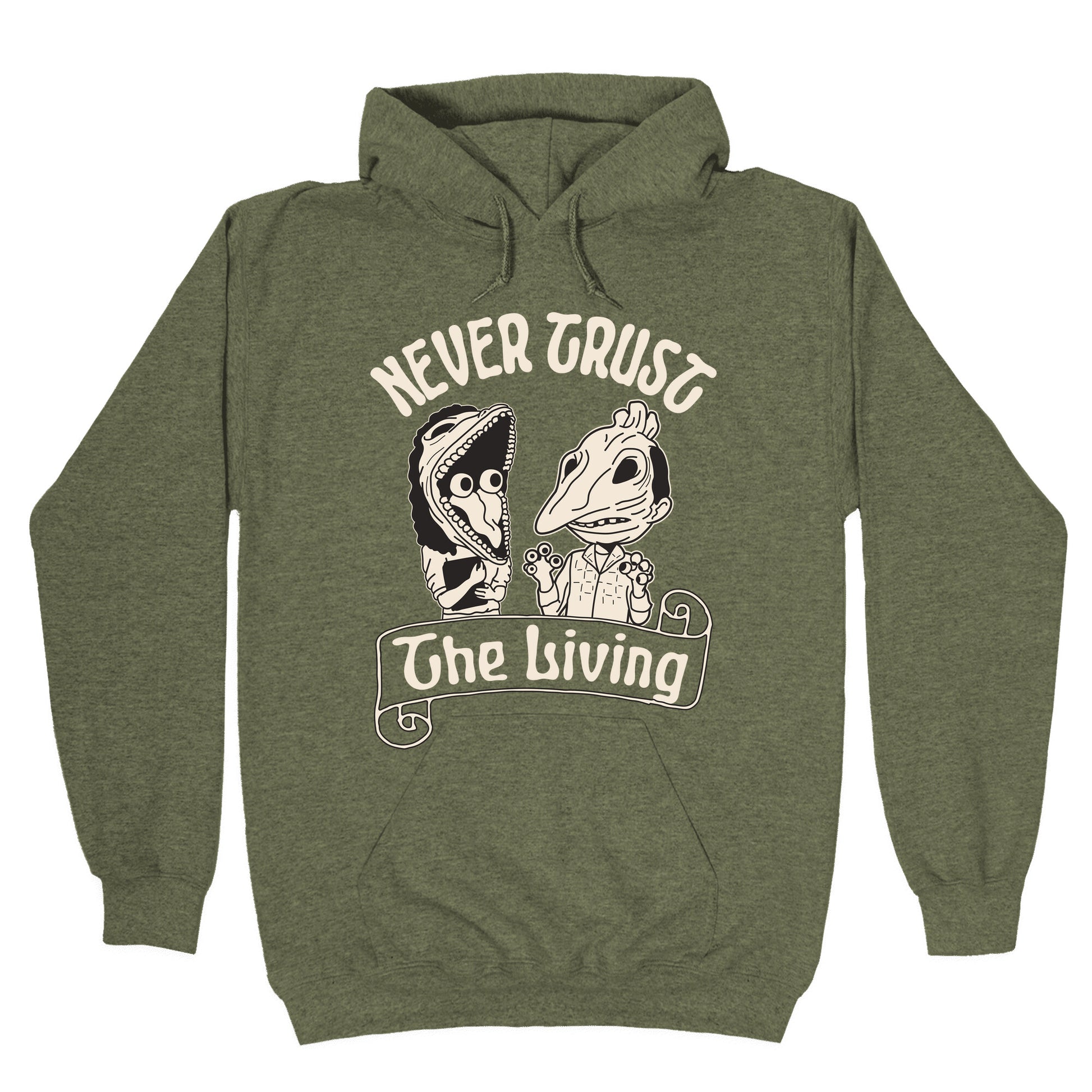 Beetlejuice Never Trust The Living Hoodie