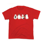 Cute Ghost Cats Kids Tee