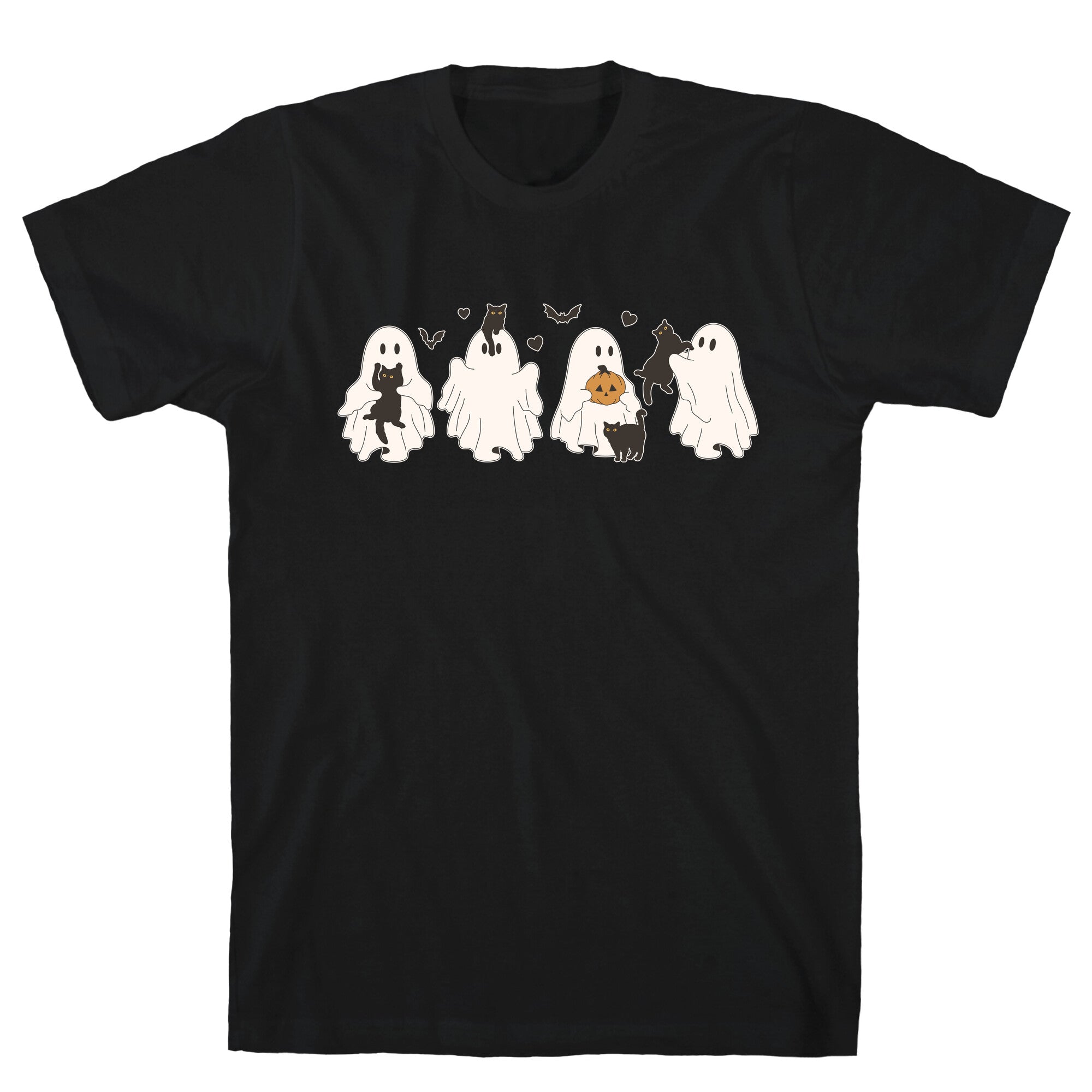 Cute Ghost Cats T-Shirt