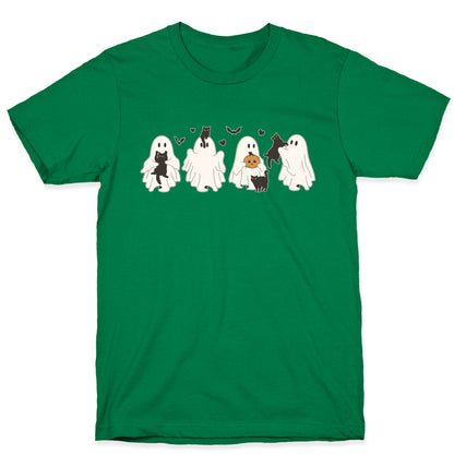 Cute Ghost Cats T-Shirt