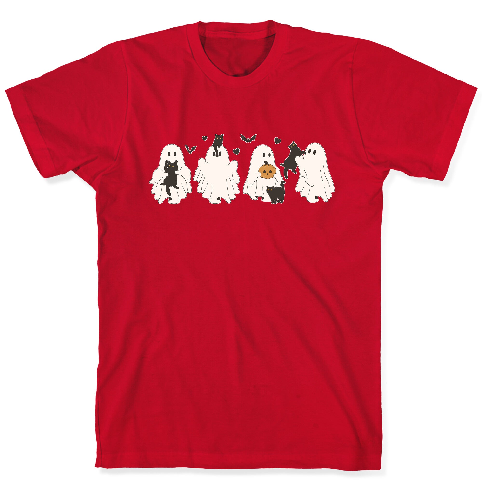 Cute Ghost Cats T-Shirt